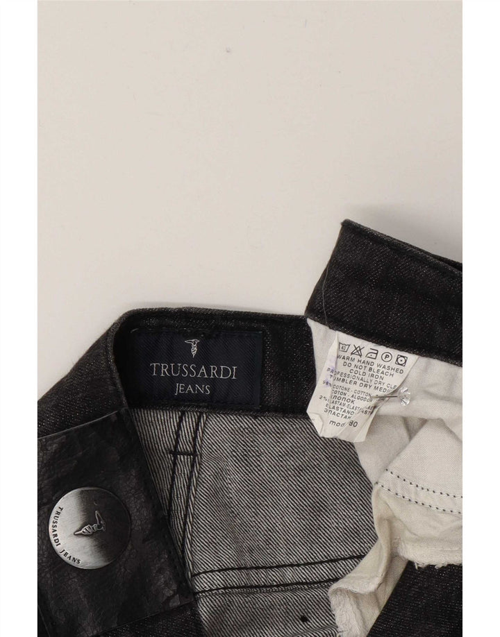 Ανδρικό τζιν Trussardi ίσιο W34 L33 Γκρι βαμβακερό