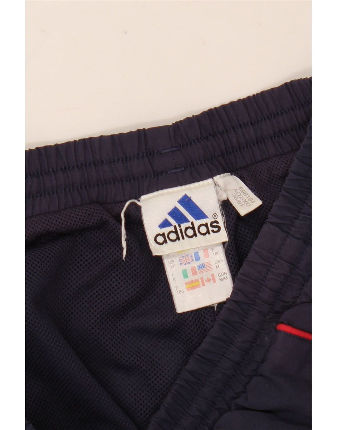 Ανδρική φόρμα Adidas Παντελόνι Joggers Large Navy Blue Polyester