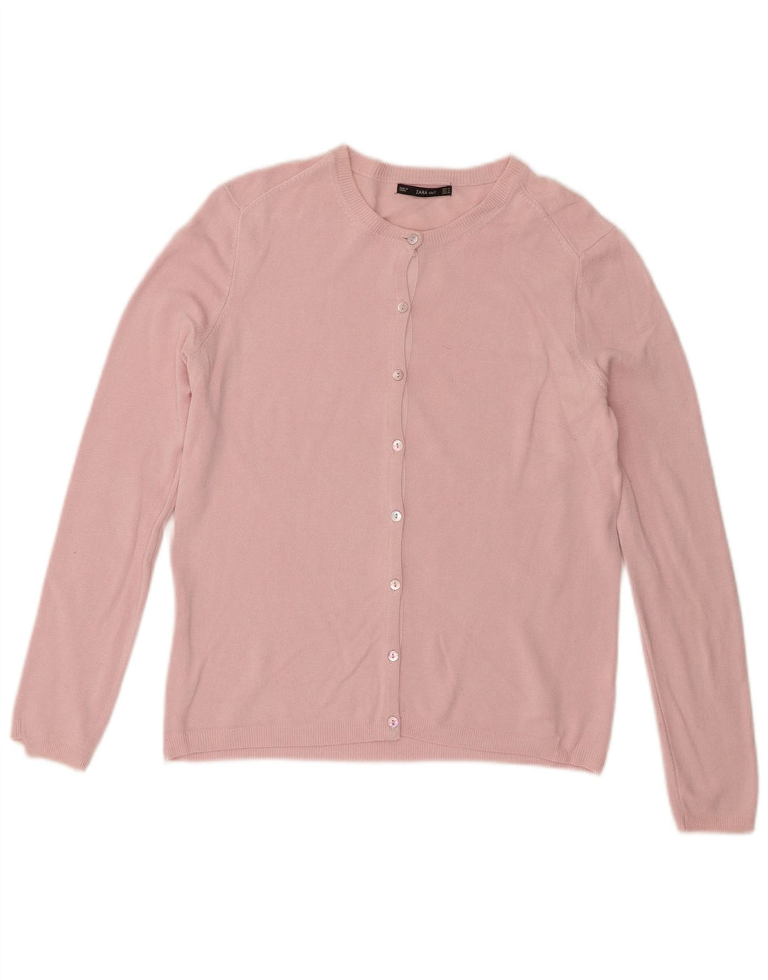 Zara Γυναικεία Ζακέτα UK 12 Medium Pink