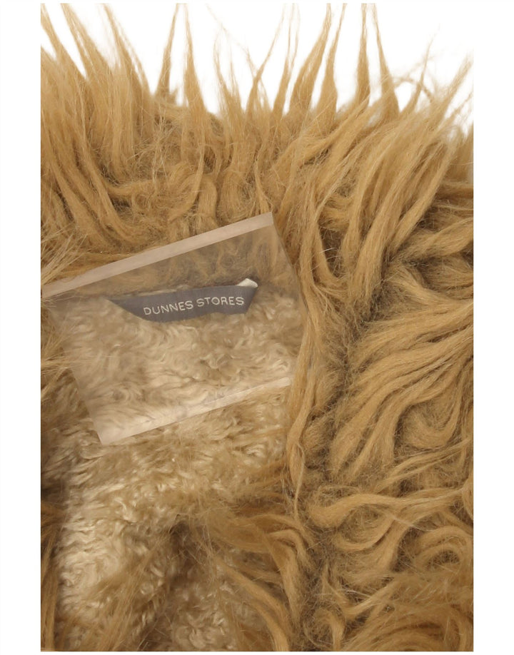 Dunnes Γυναικείο παλτό Sherpa UK 8 Small Beige