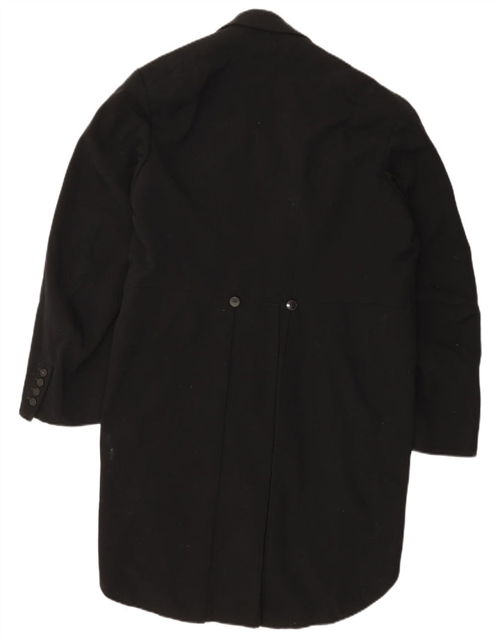 VINTAGE Ανδρικό φράκο Blazer Jacket UK 38 Medium Black