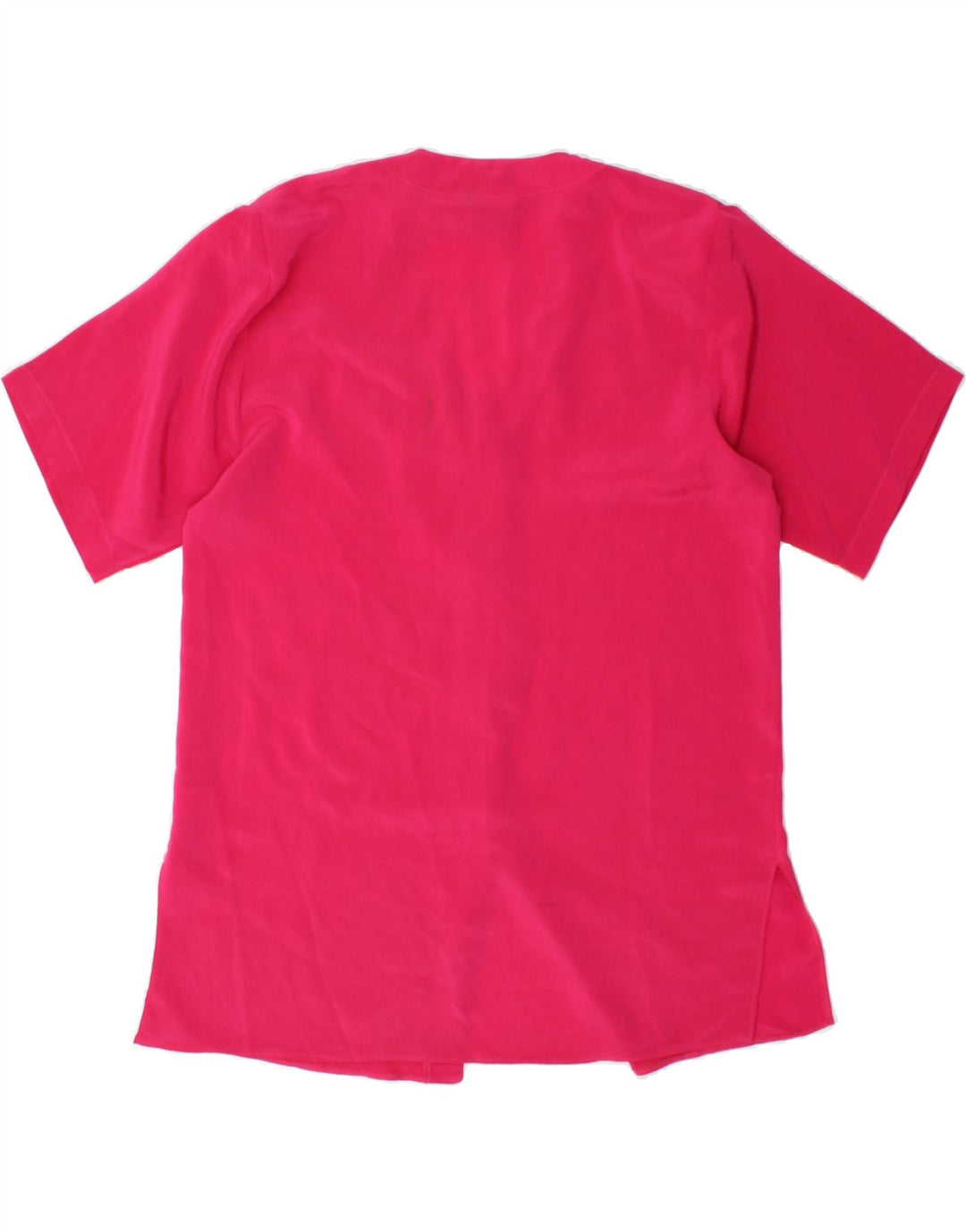 BELLA MODA  Womens Short Sleeve Shirt Blouse UK 16 Large Pink Polyester Vintage Bella Moda and Second-Hand Bella Moda from Messina Hembry 