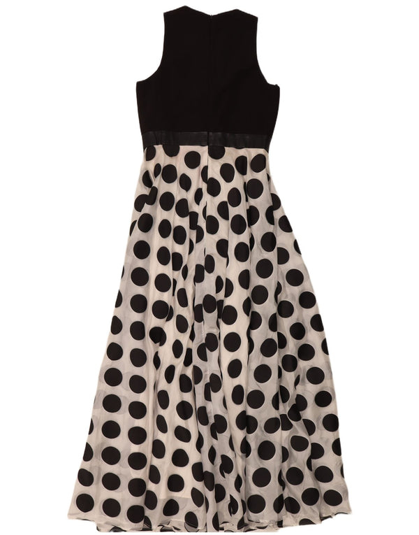 Γυναικείο Maxi Αμάνικο Φόρεμα COAST UK 12 Medium White Pot Polyester