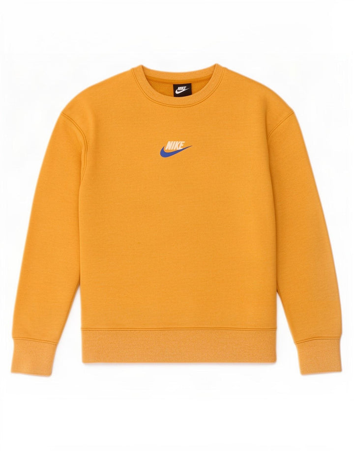 Ανδρικό φούτερ Nike Jumper Μικρό κίτρινο βαμβακερό