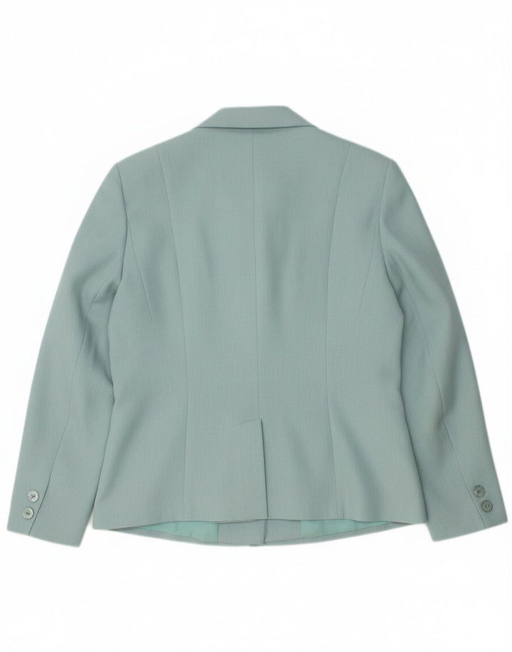 St. Bernard Γυναικείο μπουφάν blazer 4 κουμπιών UK 14 Μεσαίο πράσινο πολυεστέρας