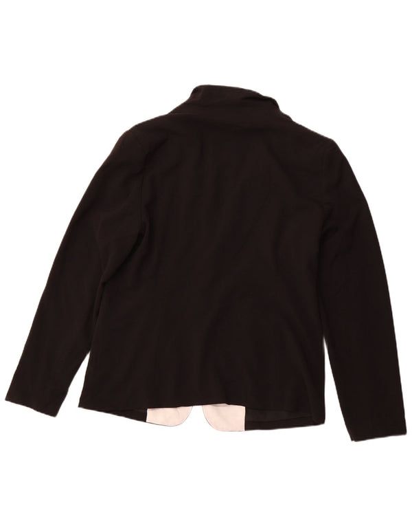 MOSSIMO Γυναικείο σακάκι 1 κουμπιού σακάκι UK 16 Large Black Colourblock