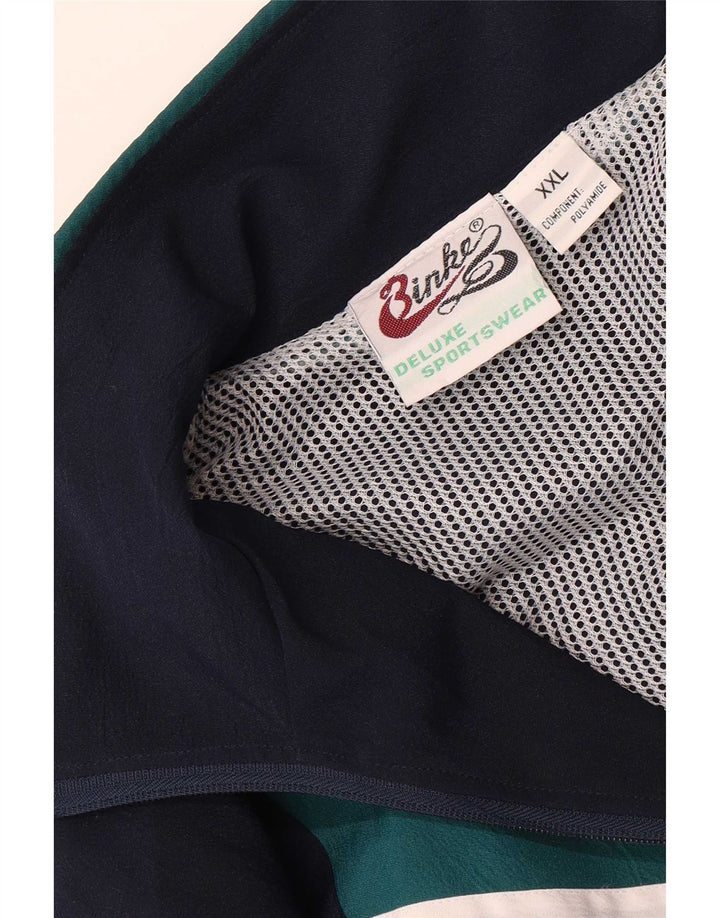 Ανδρική φόρμα Vintage Top Jacket 2XL Πολύχρωμο Colourblock Πολυαμίδιο