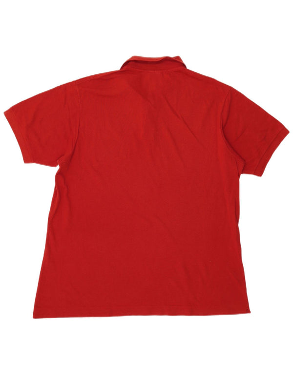 Ανδρικό πουκάμισο πόλο Lacoste 6 XL Κόκκινο βαμβακερό