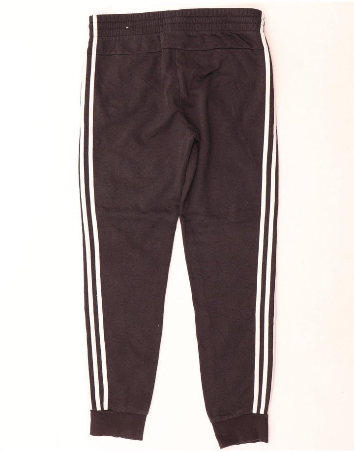 Ανδρική φόρμα Adidas Παντελόνι Joggers Μεσαίο μαύρο βαμβακερό