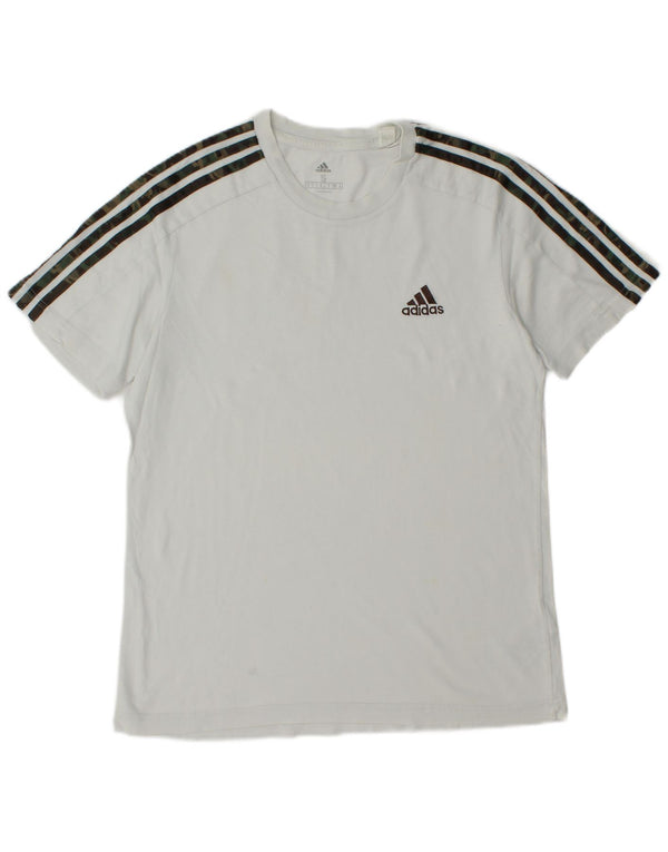 Ανδρικό T-Shirt Adidas Top Μικρό λευκό βαμβακερό