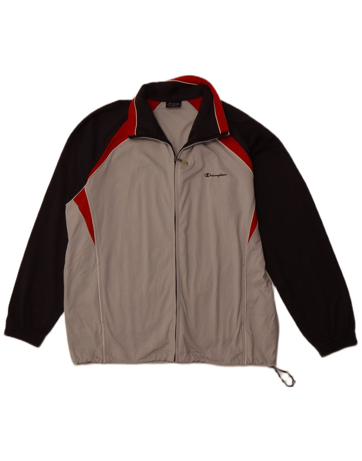 Ανδρική φόρμα Champion Top Jacket Large Grey Colourblock Polyester
