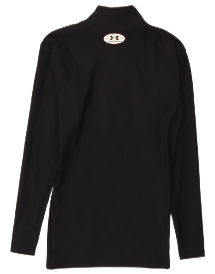 Under Armour Γυναικείο Cold Gear Μακρυμάνικο UK 8 Small Black Nylon