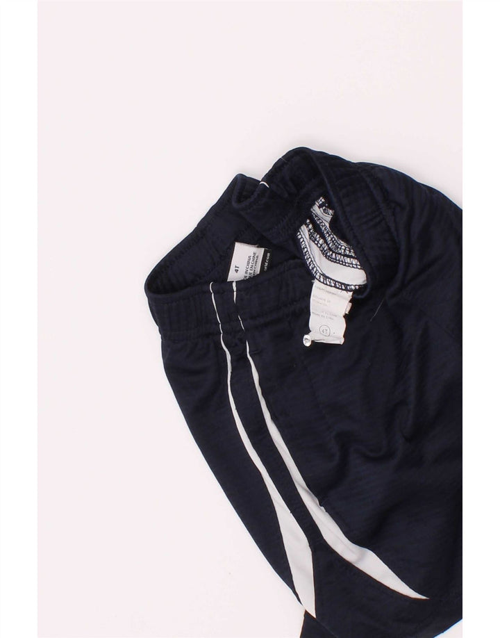 Nike Boys Sport σορτς 3-4 ετών Navy Blue Colorblock Πολυεστέρας