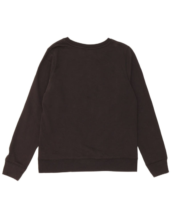 Champion Γυναικείο Γραφικό Φούτερ Jumper UK 12 Μεσαίο μαύρο βαμβακερό