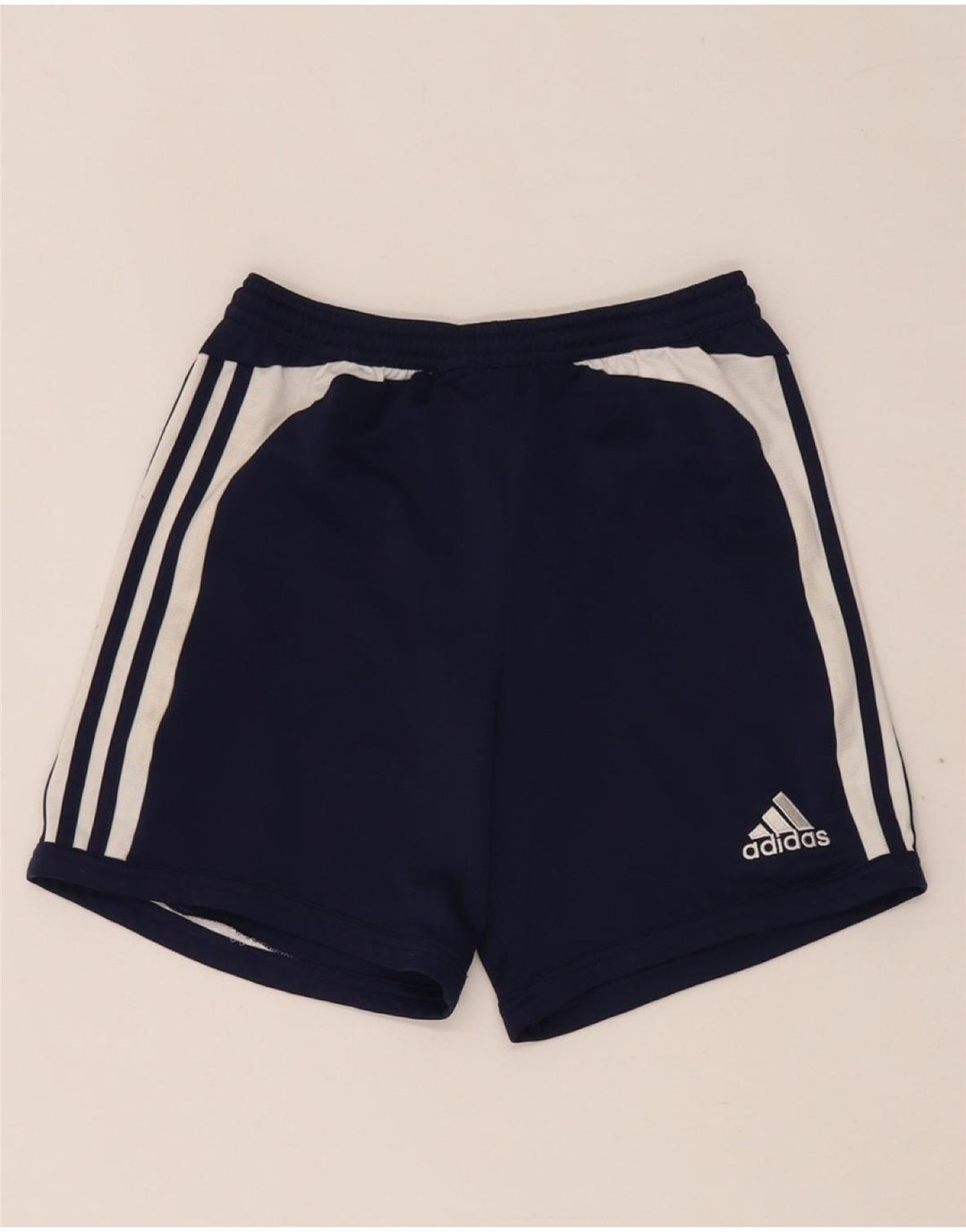 Γυναικείο αθλητικό σορτς ADIDAS Climalite UK 12 Medium Navy Blue Colorblock
