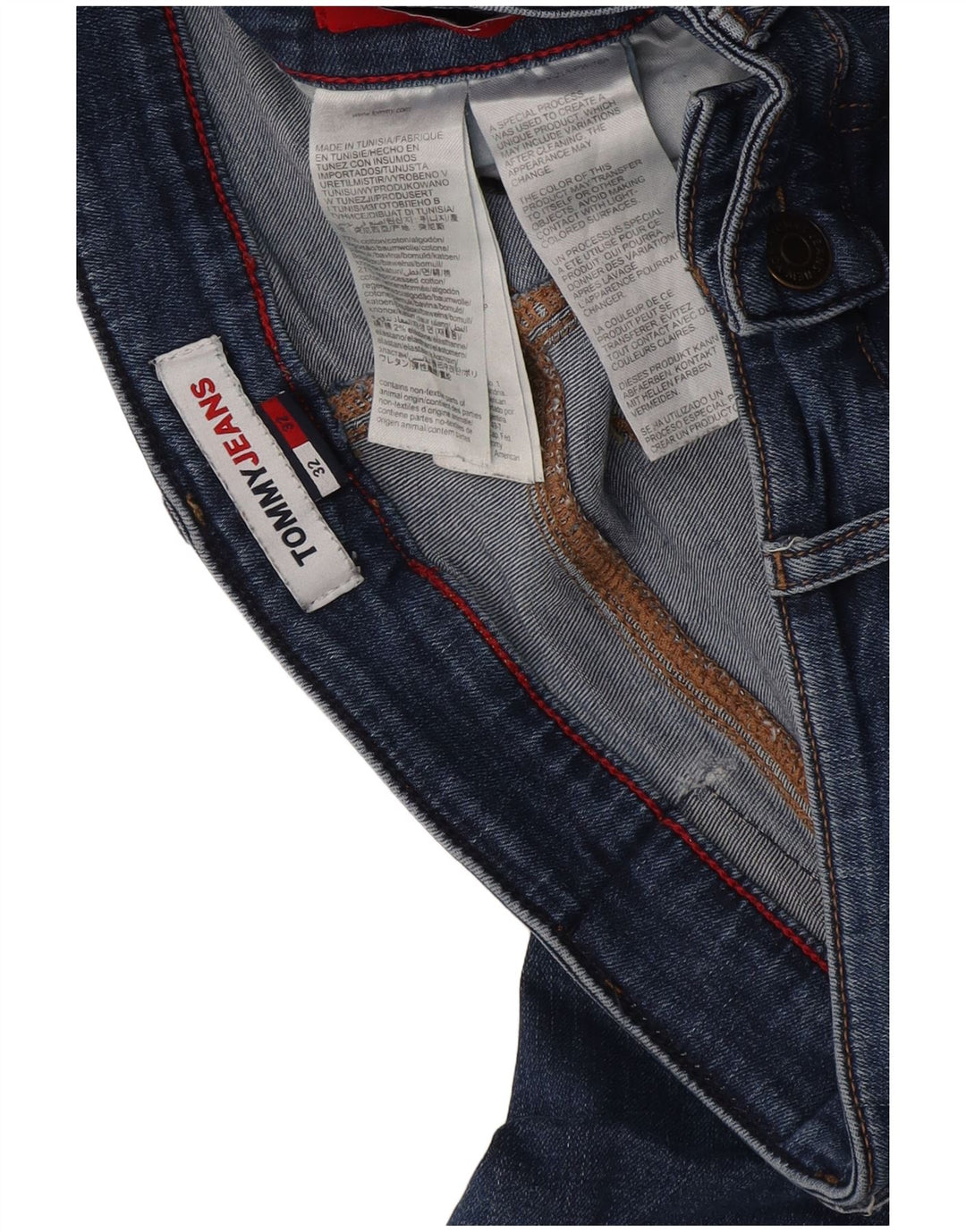 Tommy Hilfiger Ανδρικό Slim Jeans W32 L32 Blue Cotton