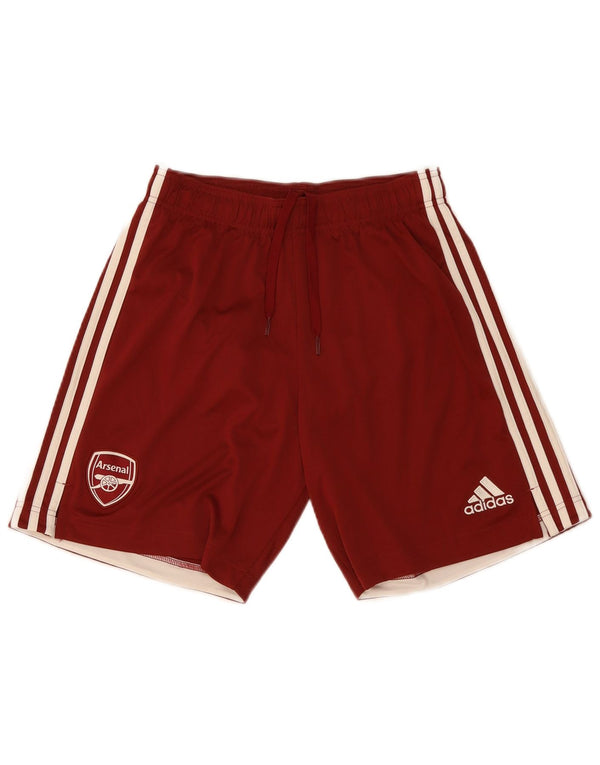 Ανδρικό σορτς Adidas Arsenal από μεσαίο μπορντό πολυεστέρα