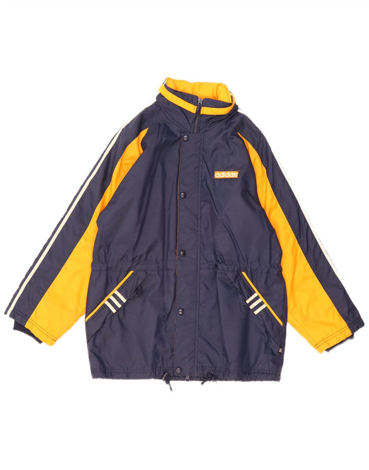 Ανδρικό μπουφάν Adidas Windbreaker UK 40 Large Navy Blue Colourblock