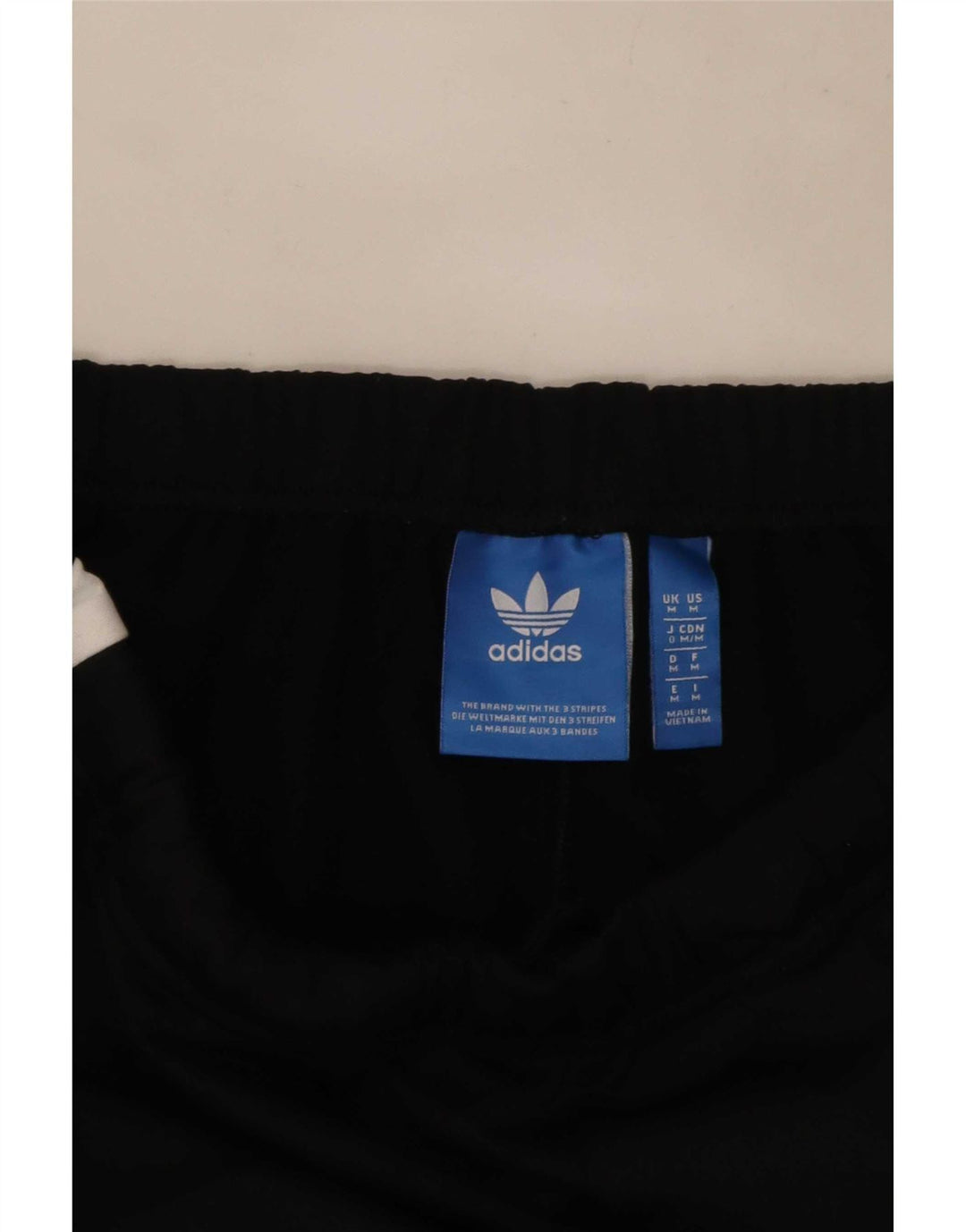 Ανδρική αθλητική φόρμα Adidas Παντελόνι μεσαίου μαύρου χρώματος πολυεστέρας