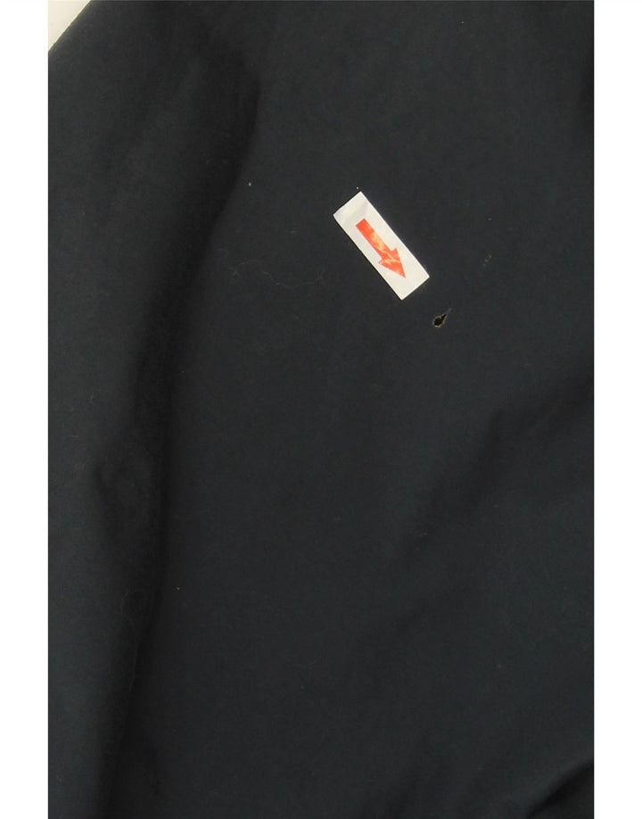 JACK WOLFSKIN Ανδρικό μπουφάν βροχής με κουκούλα UK 40/42 μεγάλο μπλε ναυτικό πολυαμίδιο