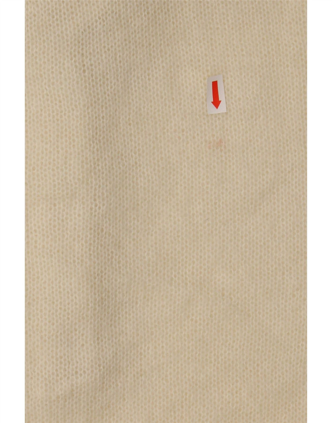 COLOMBO Γυναικείο πουλόβερ με λαιμό και κουμπιά IT 44 Medium Off White Mohair