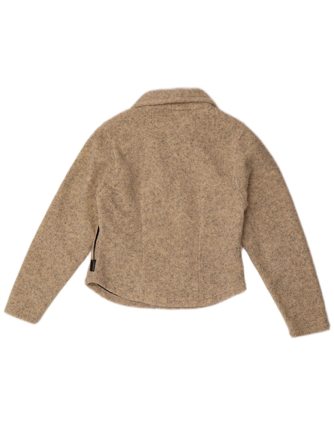 Jack Wolfskin Γυναικεία ζακέτα UK 10 Small Beige Flecked Polyester