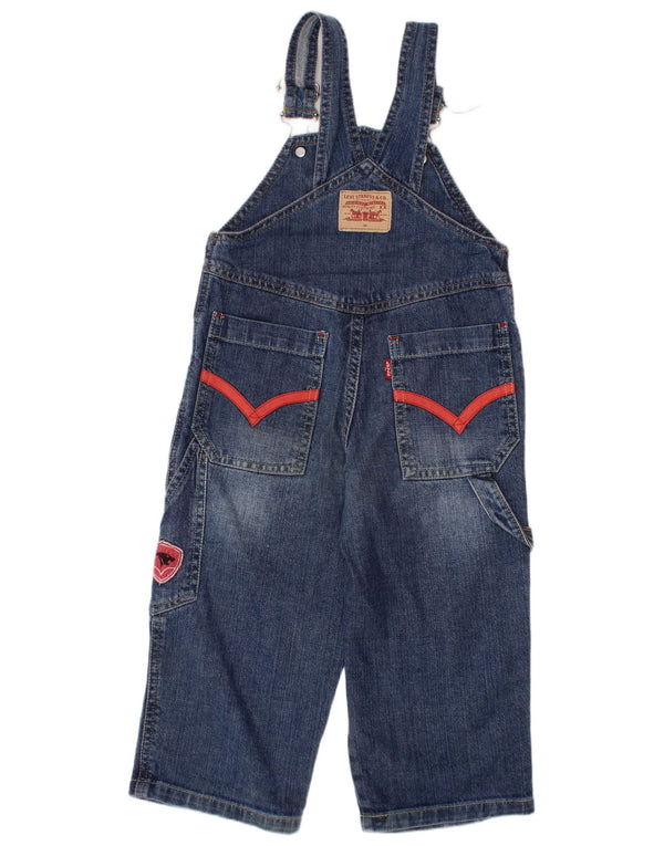 Levi's Baby Boys Dungarees Straight Jeans 18-24 μηνών W22 L14 Μπλε βαμβακερό