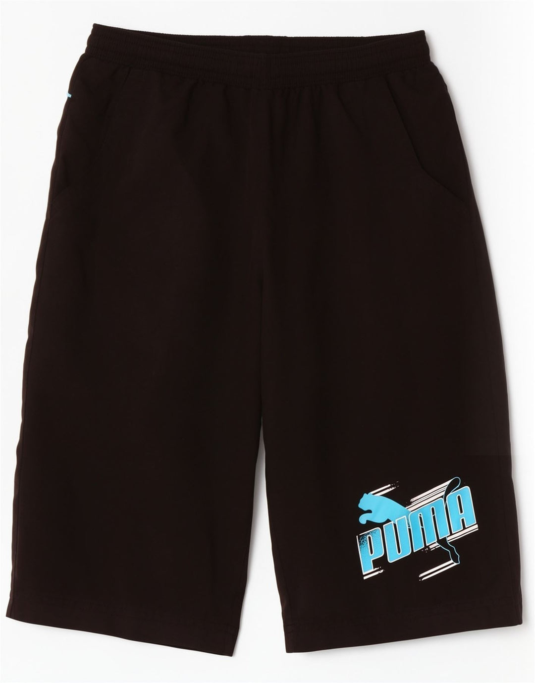 Puma Boys Graphic Sport σορτς 11-12 ετών Μαύρο Πολυεστέρα