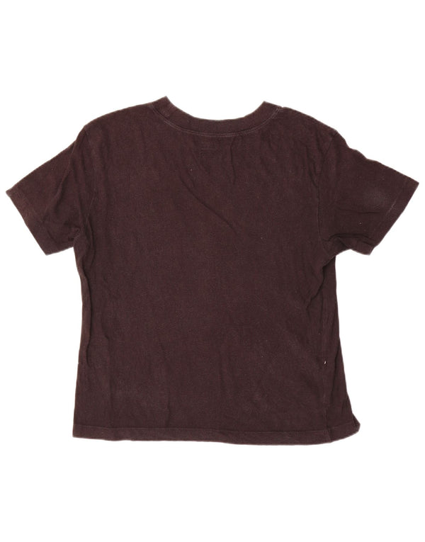 Vans Γυναικείο T-Shirt Top UK 14 Medium Black
