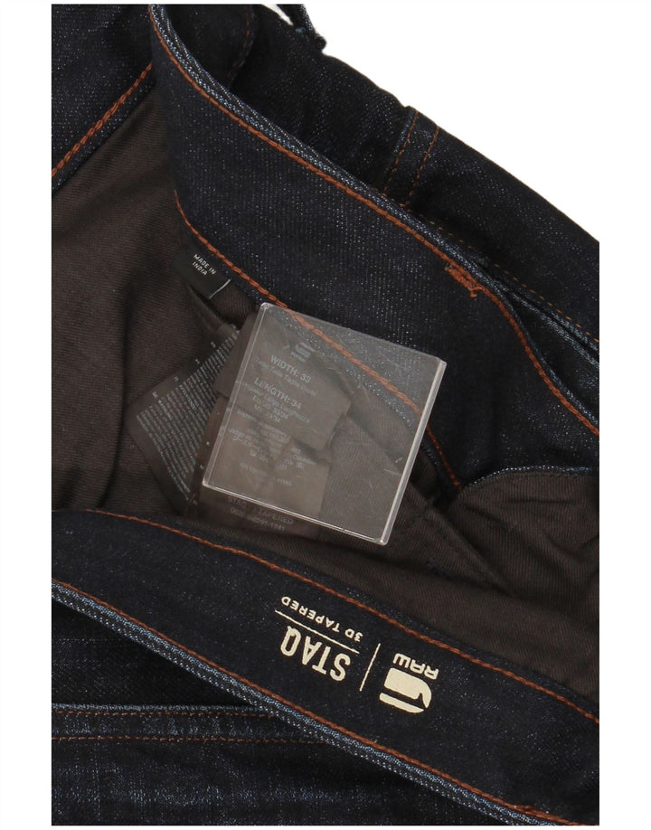 Ανδρικό τζιν κωνικό G-STAR W33 L34 Μπλε Βαμβακερό