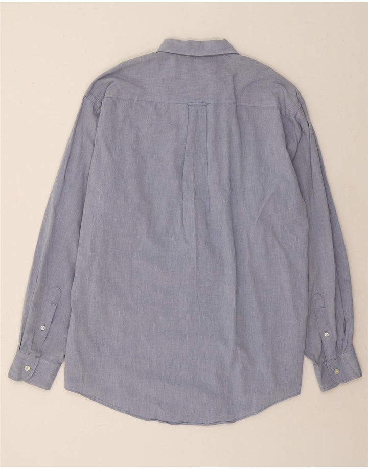 NAUTICA Mens Shirt Large Blue Cotton Vintage Nautica and Second-Hand Nautica from Messina Hembry 
