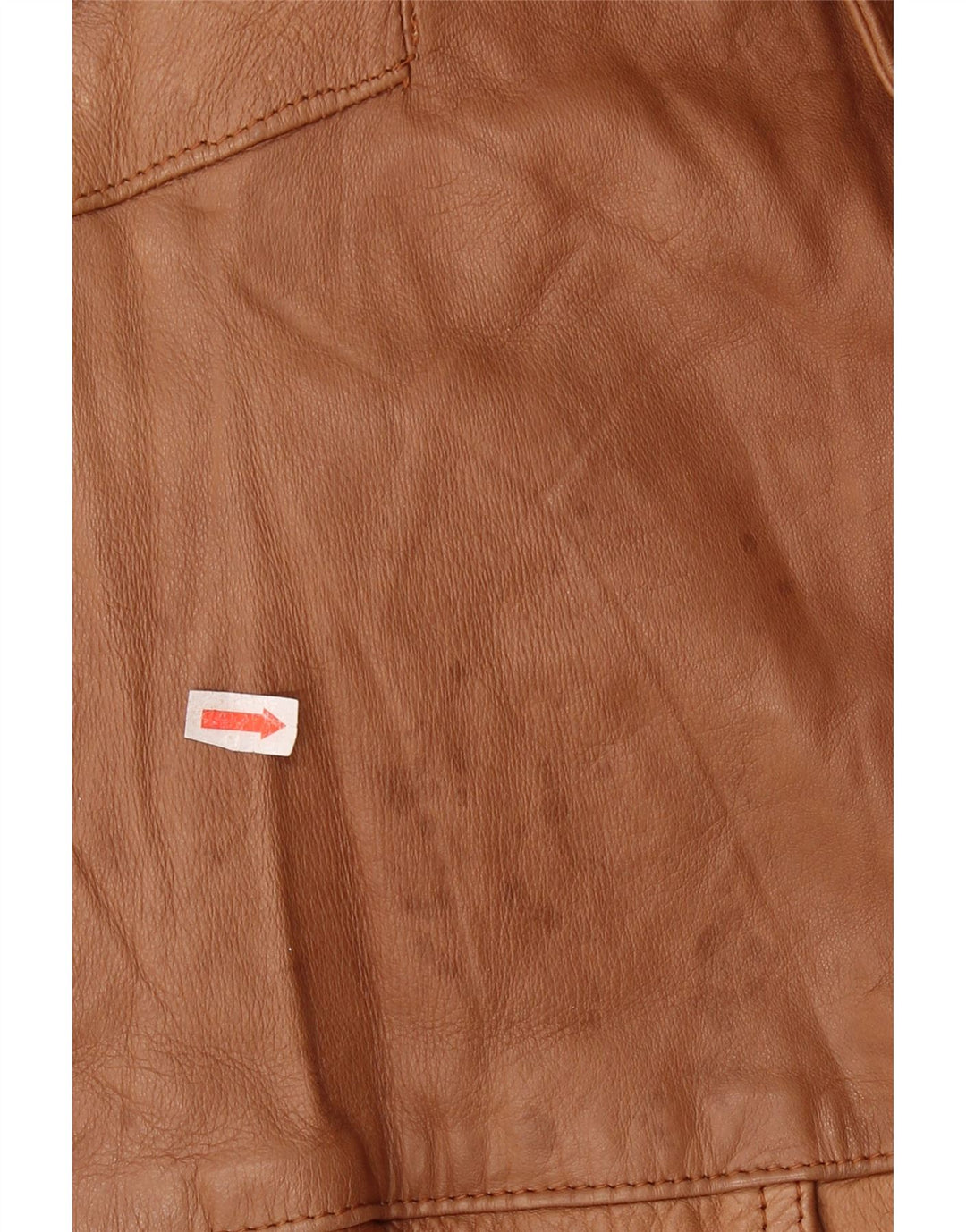 VINTAGE Ανδρικό δερμάτινο μπουφάν UK 44 2XL Καφέ Δερμάτινο