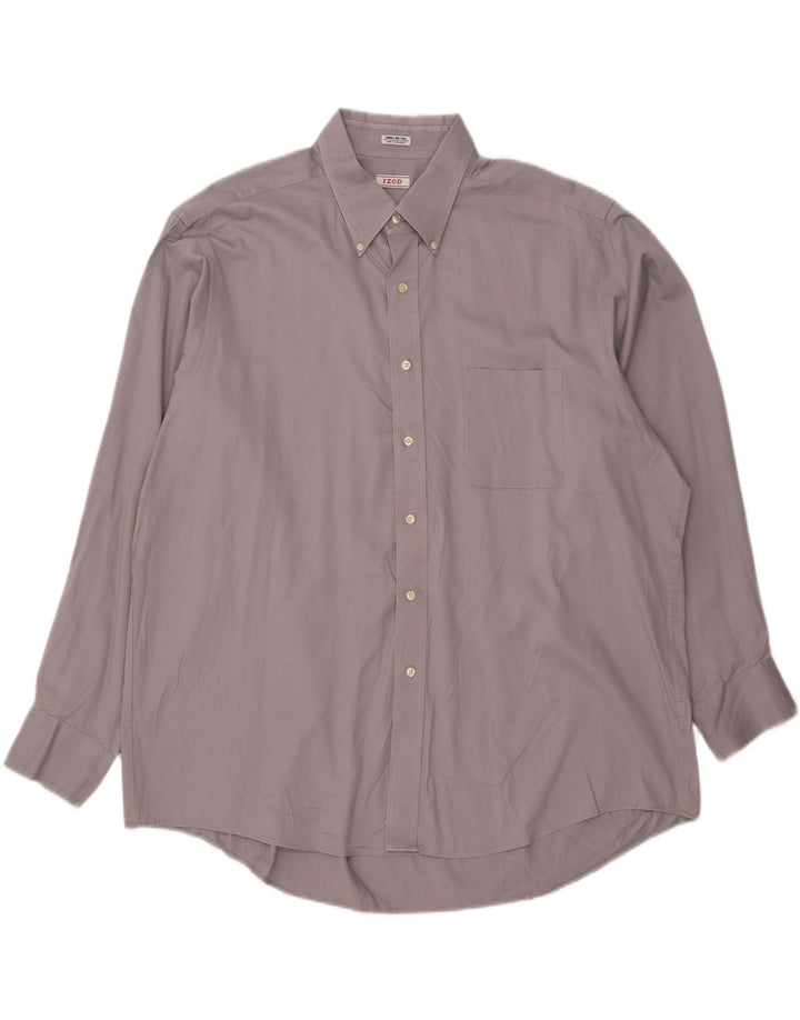 Ανδρικό πουκάμισο IZOD 2XL Γκρι βαμβακερό