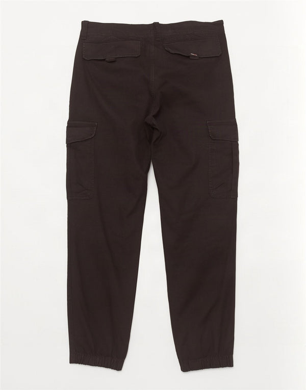 Tommy Hilfiger Ανδρικό Joggers Παντελόνι Cargo W32 L30 Μαύρο βαμβακερό