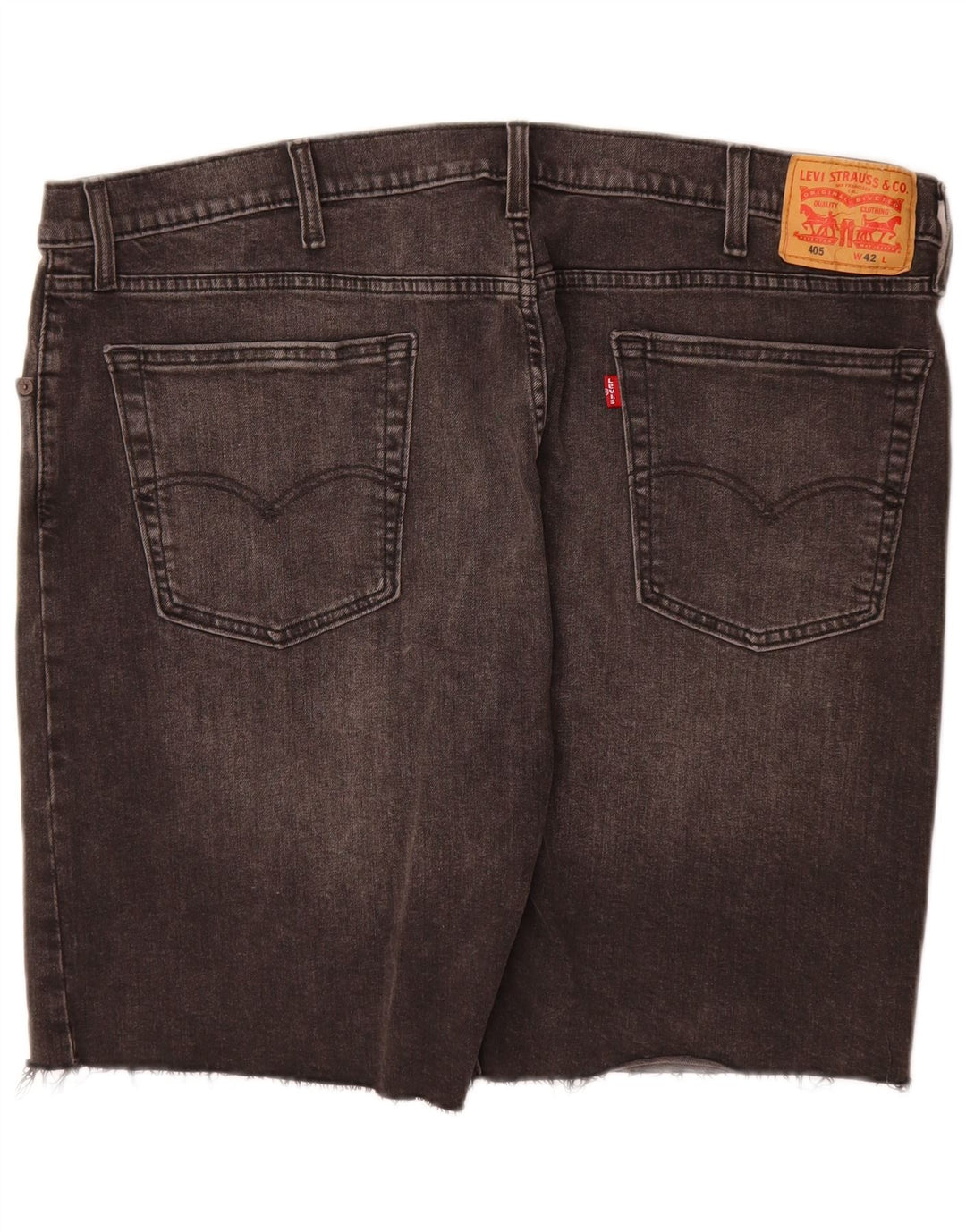 Ανδρικό τζιν σορτς Levi's 405 W42 2XL γκρι βαμβακερό