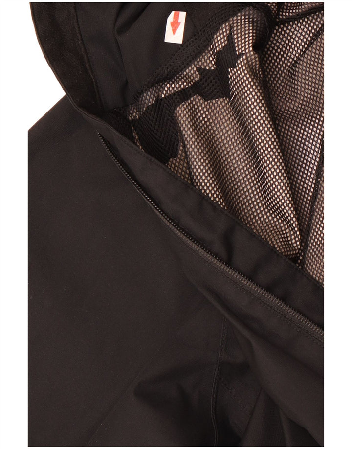 Ανδρικό μπουφάν βροχής με κουκούλα North Face UK 36 Small Black Polyester