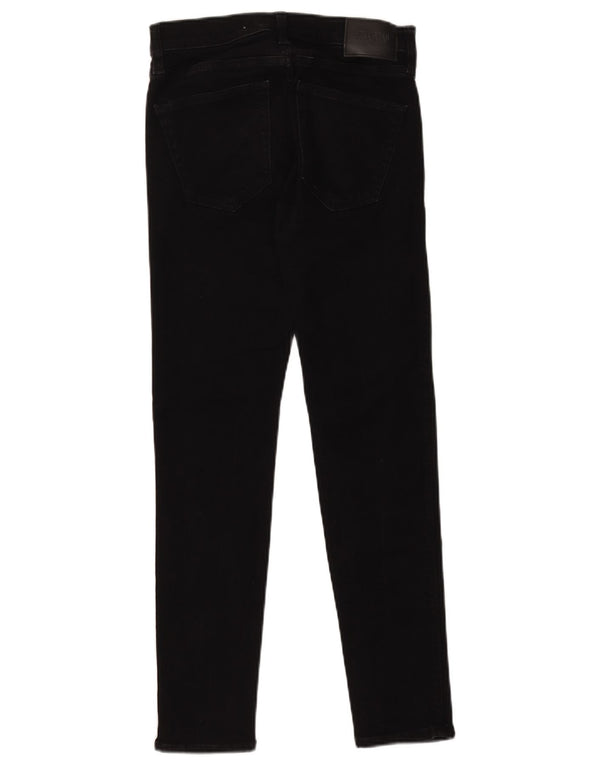 Γυναικείο Skinny Jeans HOLLISTER W28 L30 μαύρο βαμβακερό