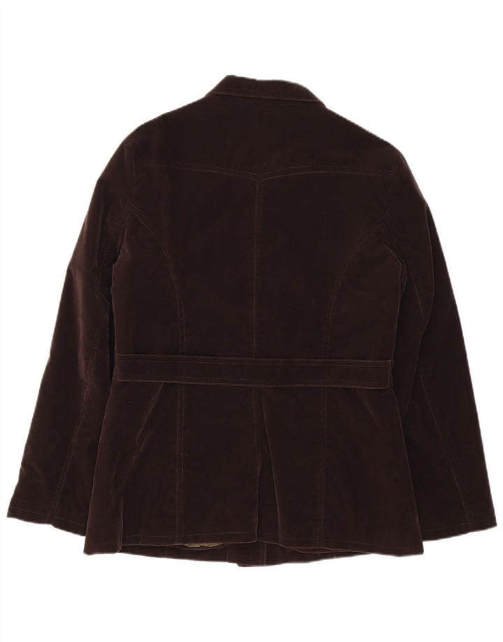 Γυναικείο μπουφάν μπουφάν Bayside UK 10 Small Brown Polyvinyl