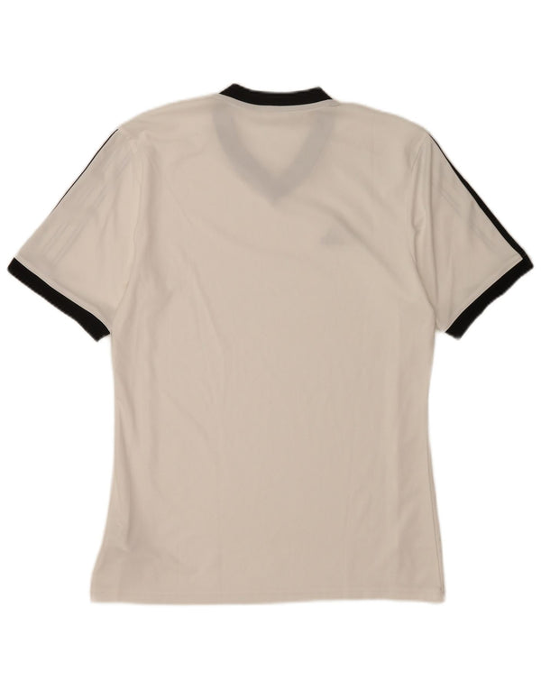 Adidas Ανδρικό T-Shirt Climalite Top Small White Polyester