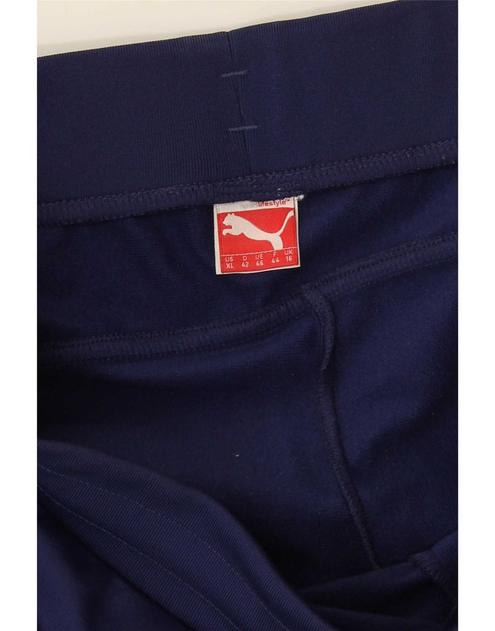 Puma Γυναικεία φόρμα παντελόνι UK 16 Large Navy Blue