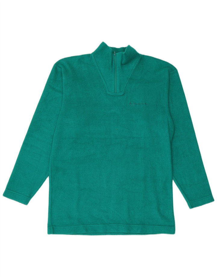 Sergio Tacchini Ανδρικό φερμουάρ Fleece Jumper XL Πράσινο Πολυεστέρας