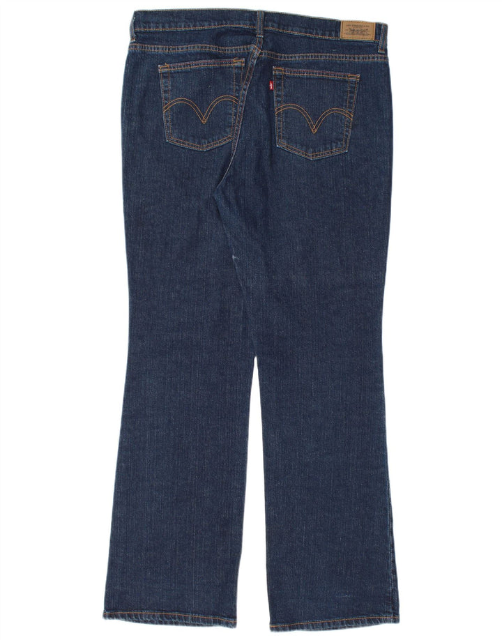 Levi's Womens 515 Bootcut Jeans US 14 XL W36 L32 Μπλε βαμβακερό