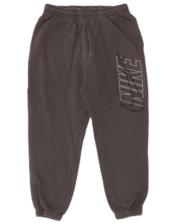 Ανδρική φόρμα αθλητικής φόρμας Nike γραφική, Joggers μεγάλο γκρι βαμβακερό