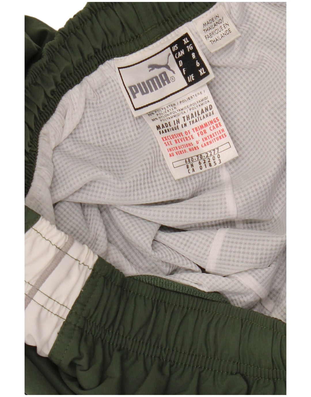 Ανδρική φόρμα PUMA Παντελόνι Joggers XL Khaki Colorblock Nylon