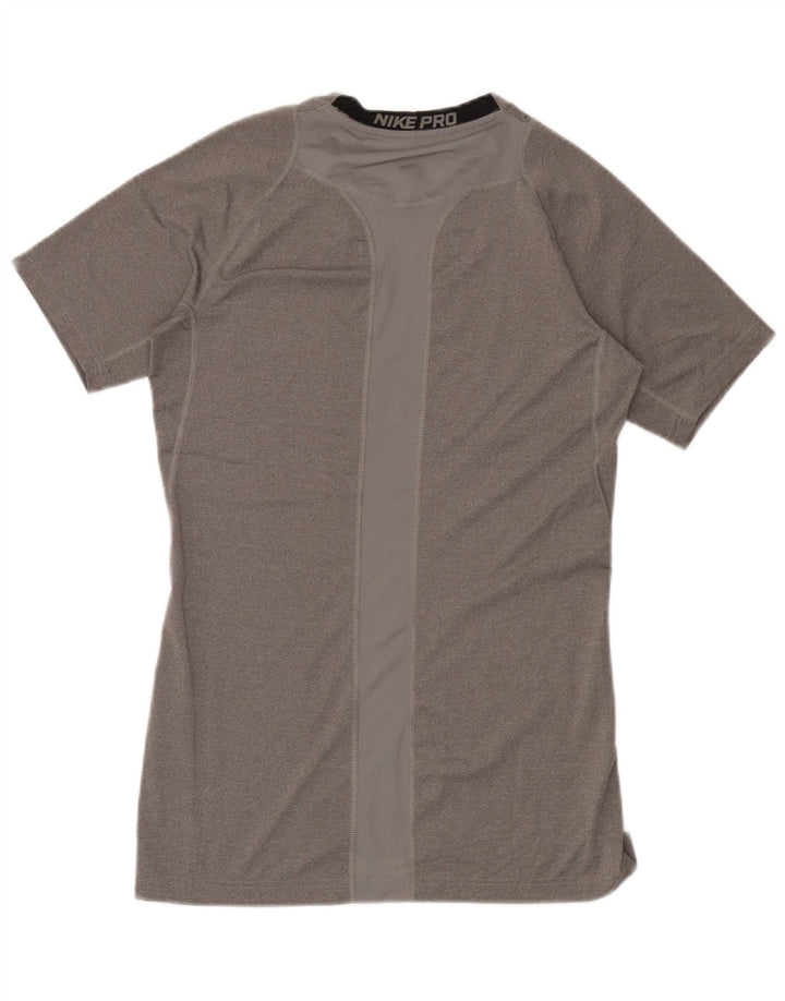 Ανδρικό μπλουζάκι Nike Dri Fit Top Large Grey Polyester