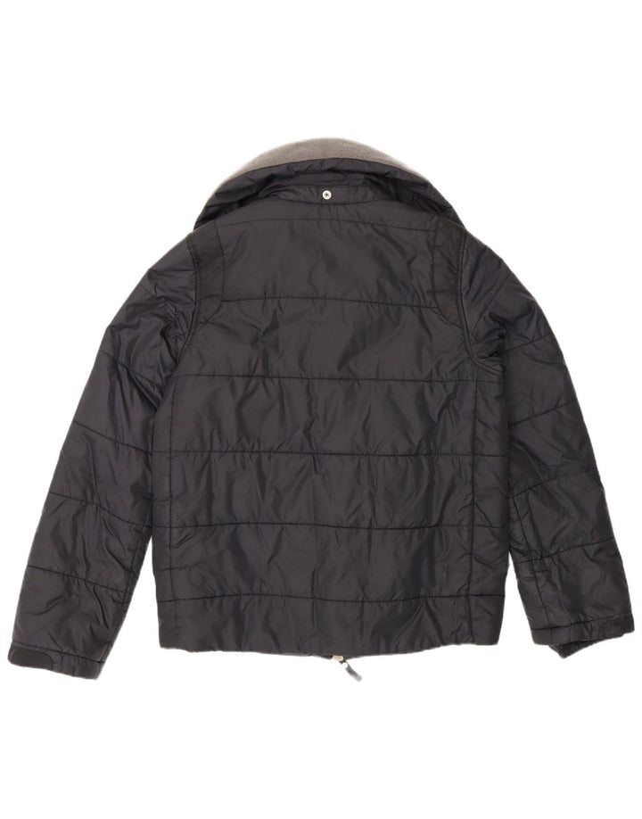 Diesel Ανδρικό μπουφάν με επένδυση UK 36 Small Black Nylon