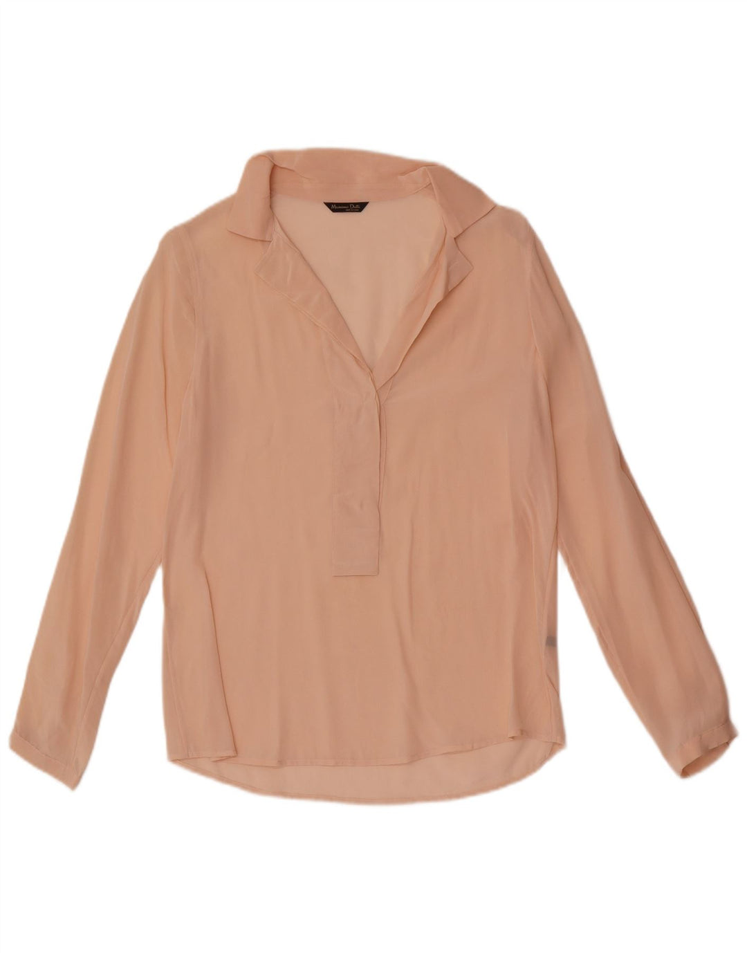 Massimo Dutti Γυναικεία Loose Fit See Through Pullover πουκάμισο EU 36 XS Pink