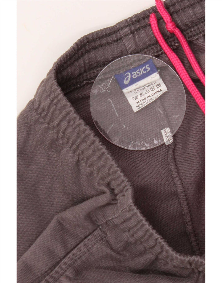 Asics Γυναικεία φόρμα αθλητικής φόρμας γραφικά Joggers UK 14 Medium Grey Polyester