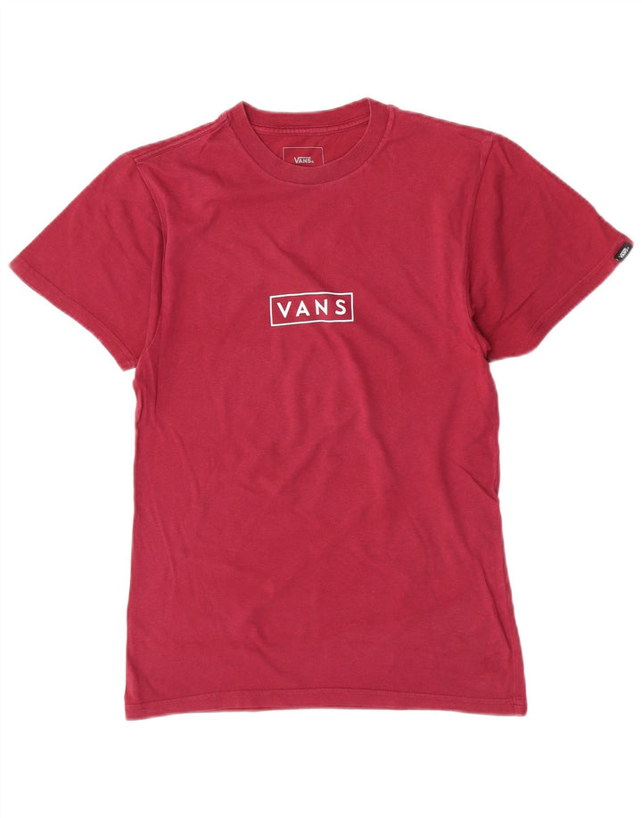 Ανδρικό T-Shirt Vans Ανδρικό Τοπ XS Red Cotton