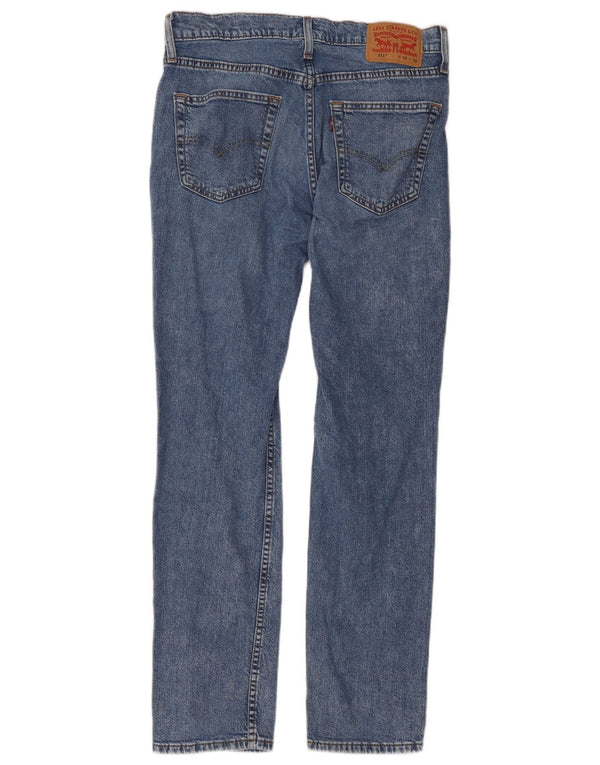 Levi's Mens 511 Slim Jeans W32 L32 Blue Cotton